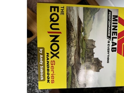 Minelab EQUINOX 800 With Upgrades And Extras - Minelab NOX Book