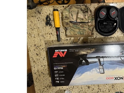 Minelab EQUINOX 800 With Upgrades And Extras - Minelab NOX Book